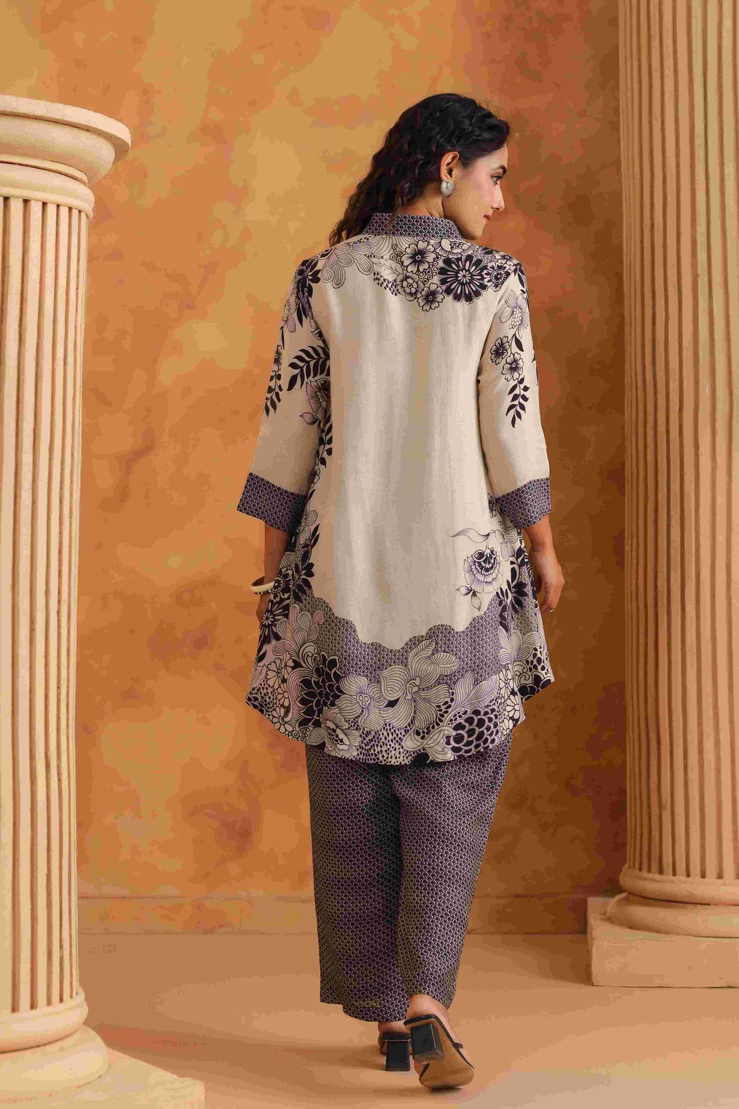 Floral B&W Co-Ord Set