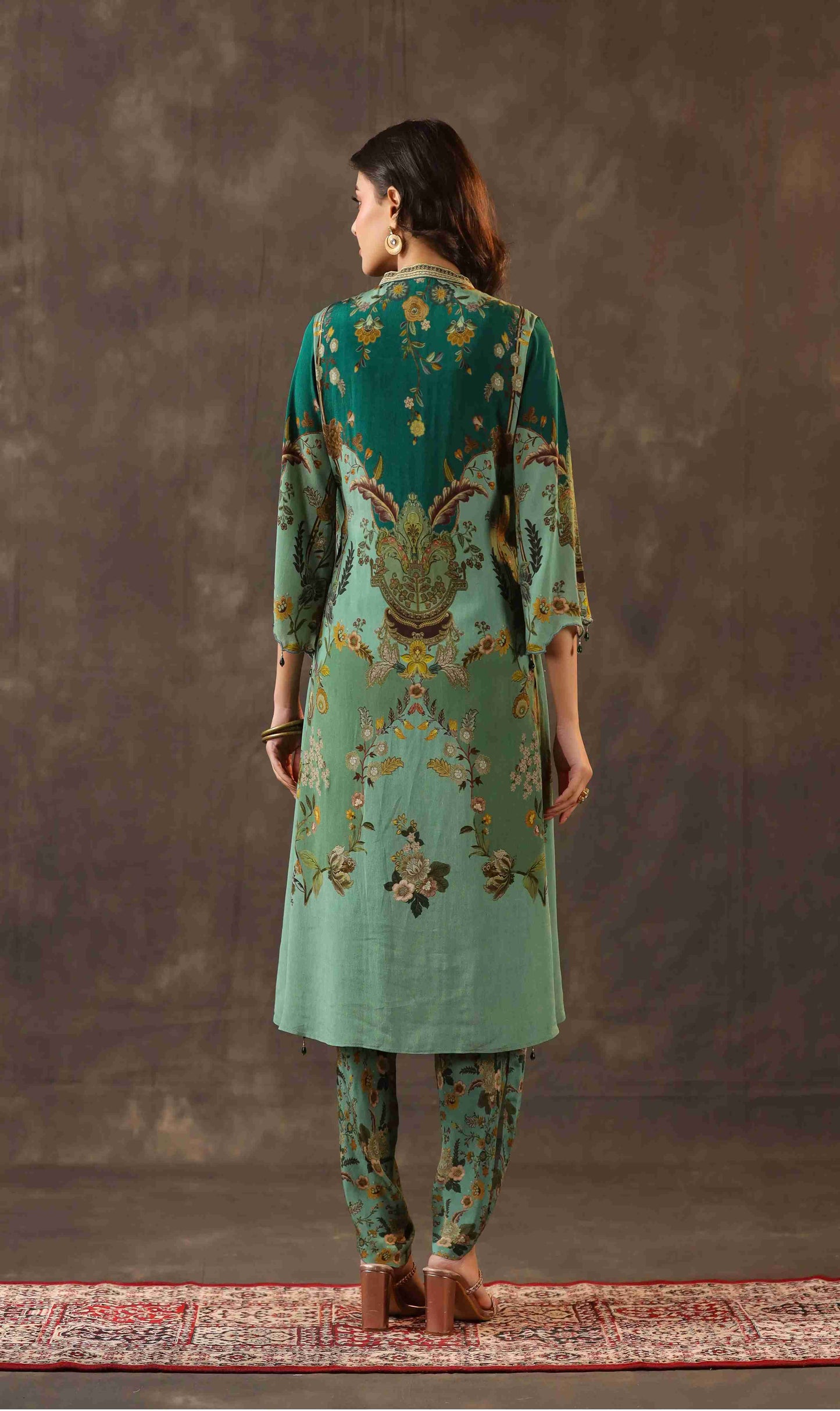 Traitional Kurti with Dhoti Pant