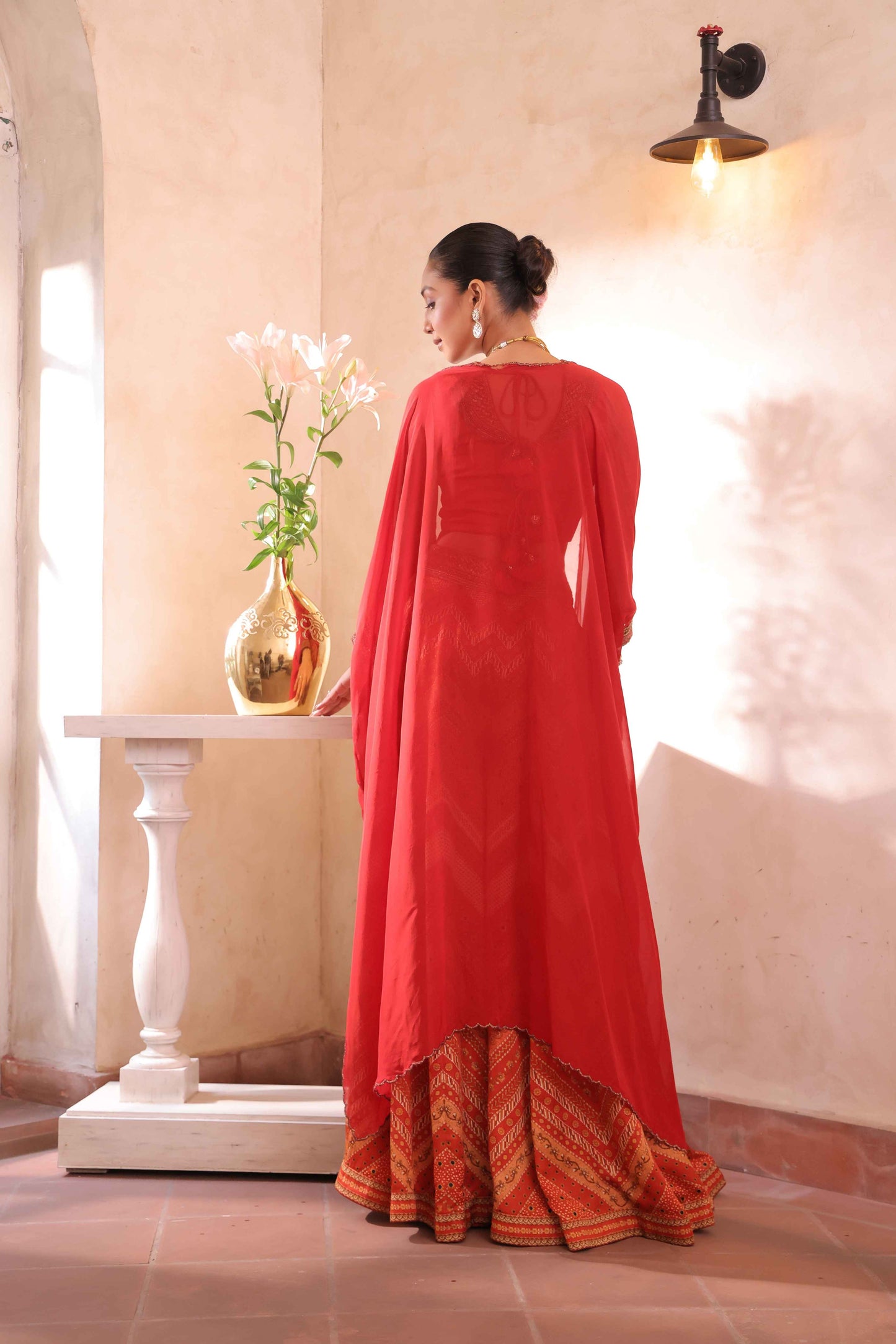 Printed Sharara With Jacket