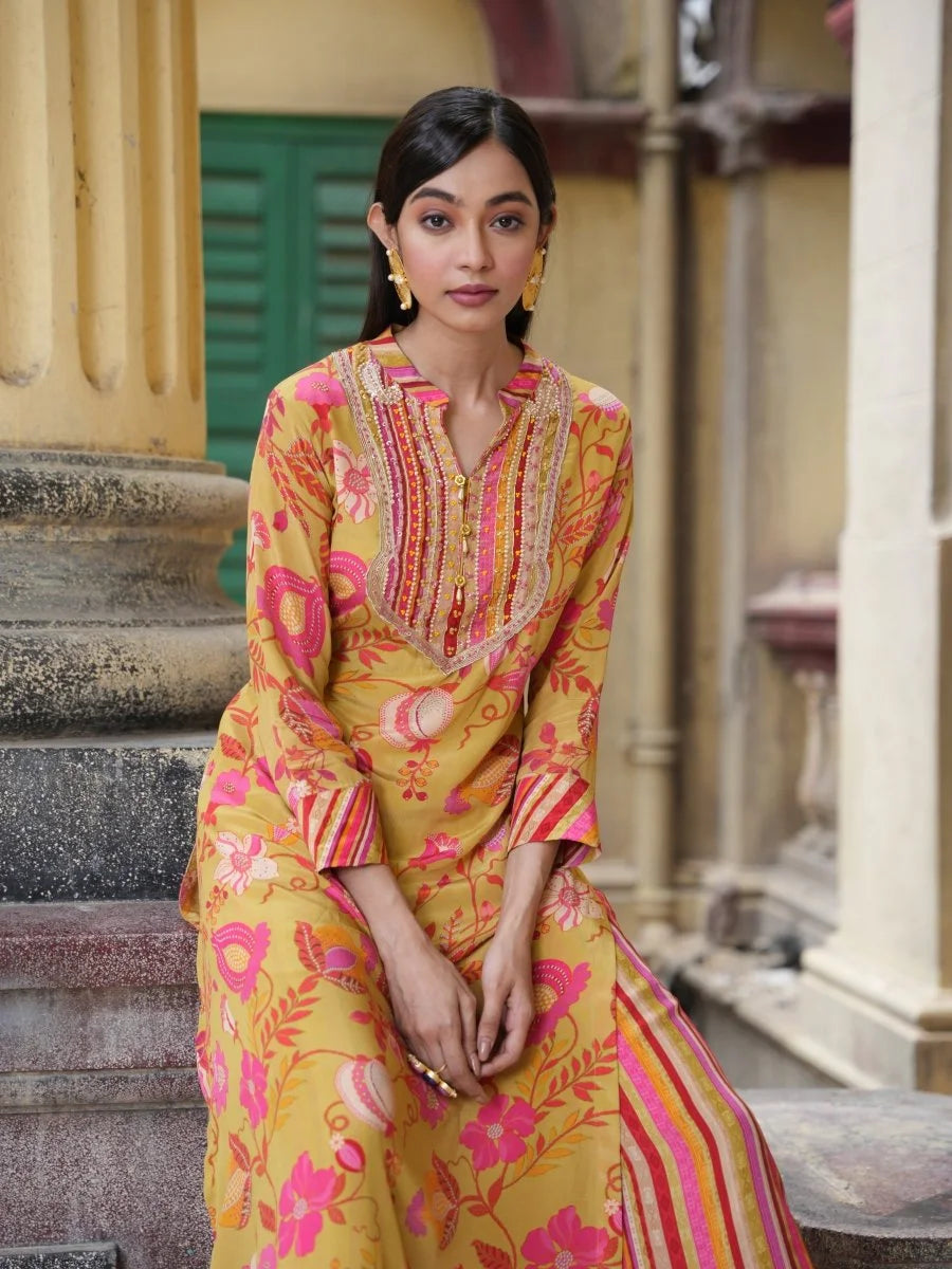 Straight Traditional Kurti
