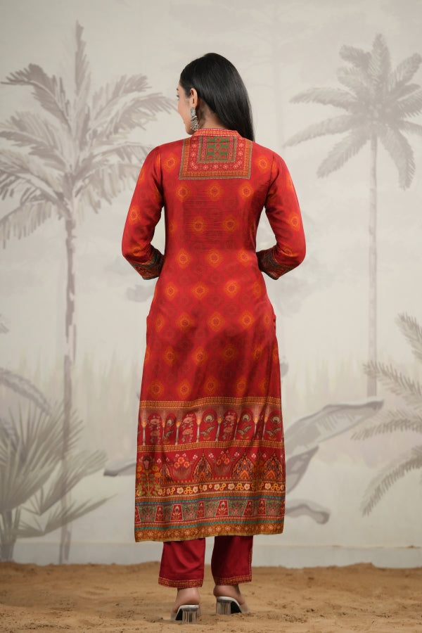 Straight Traditional Kurti