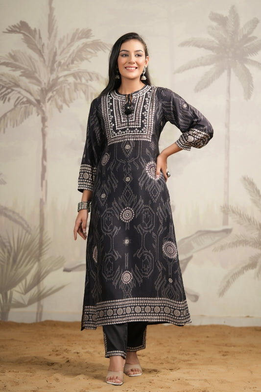 Straight Traditional Kurti