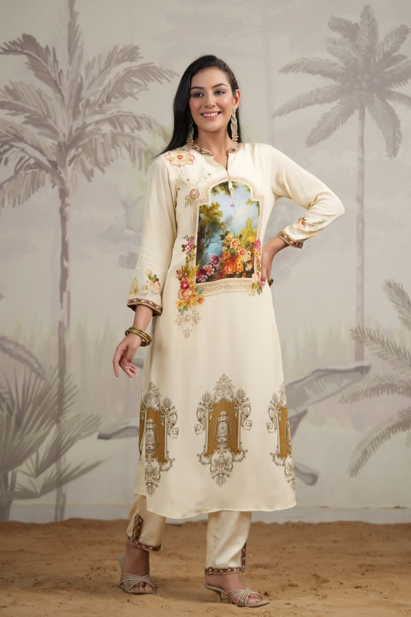 Straight Traditional Kurti