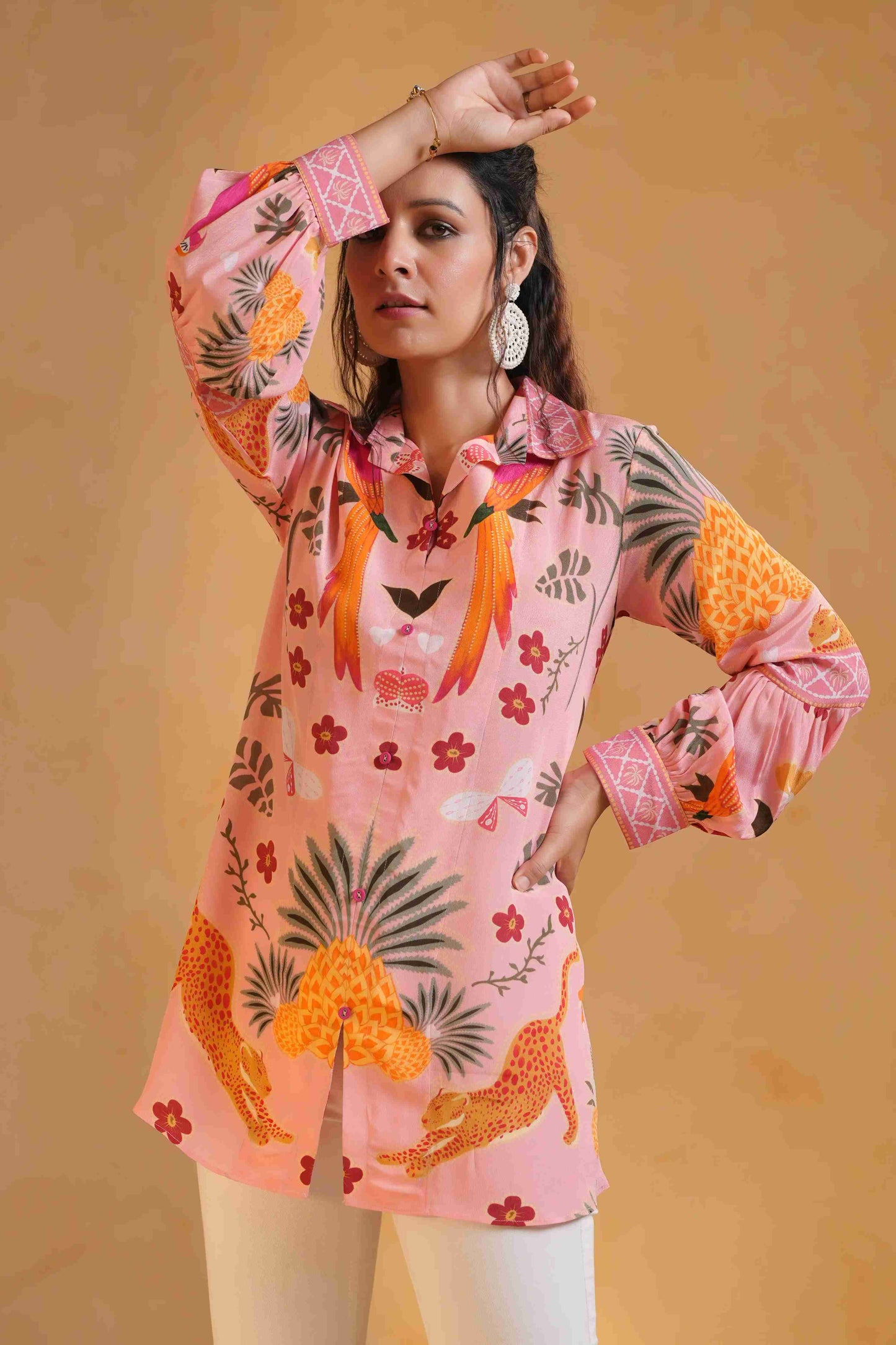 Printed Short Tops