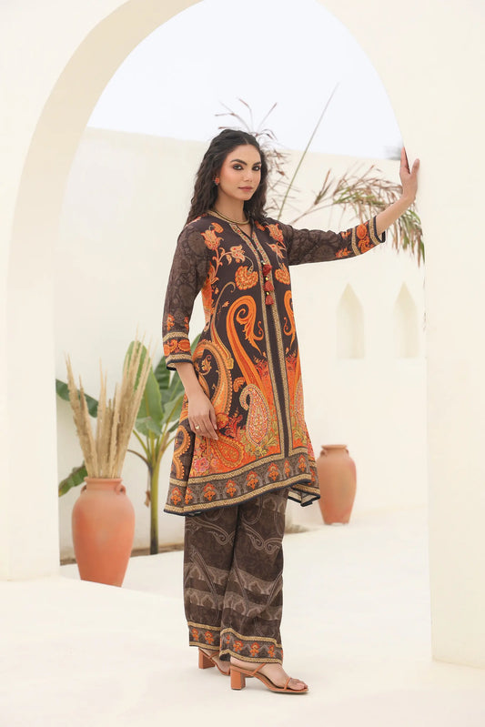 Traditional Print Co-Ord Set