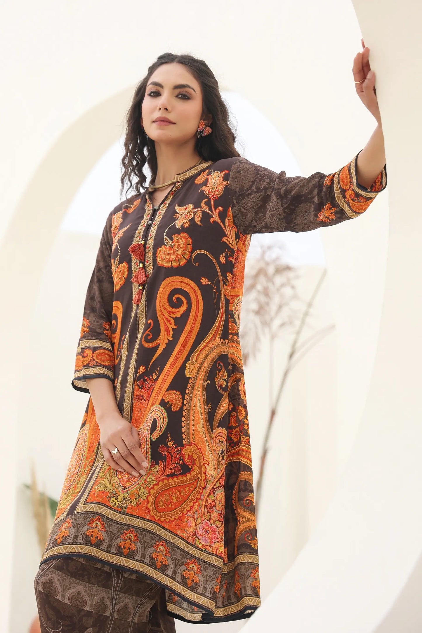 Traditional Print Co-Ord Set
