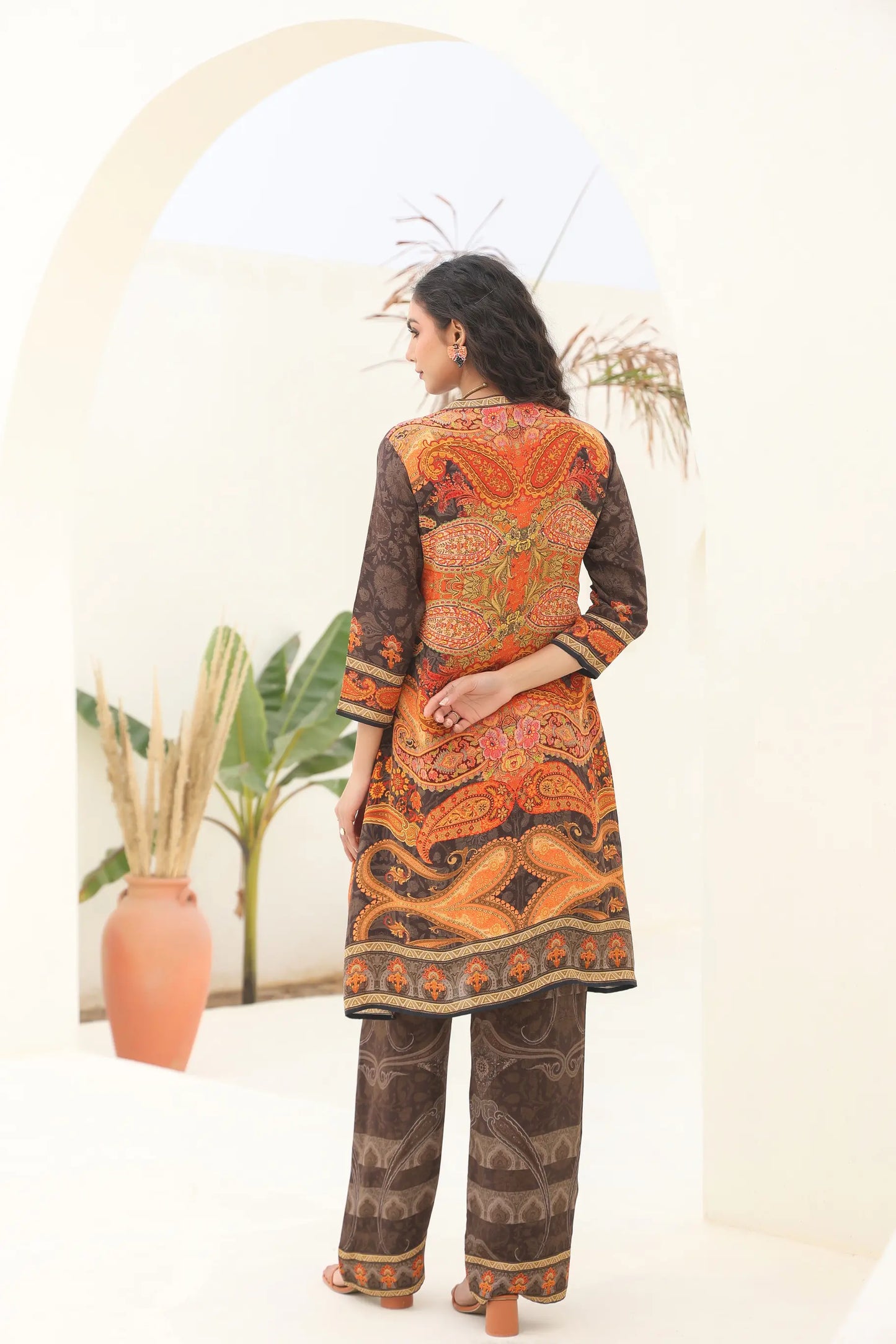 Traditional Print Co-Ord Set