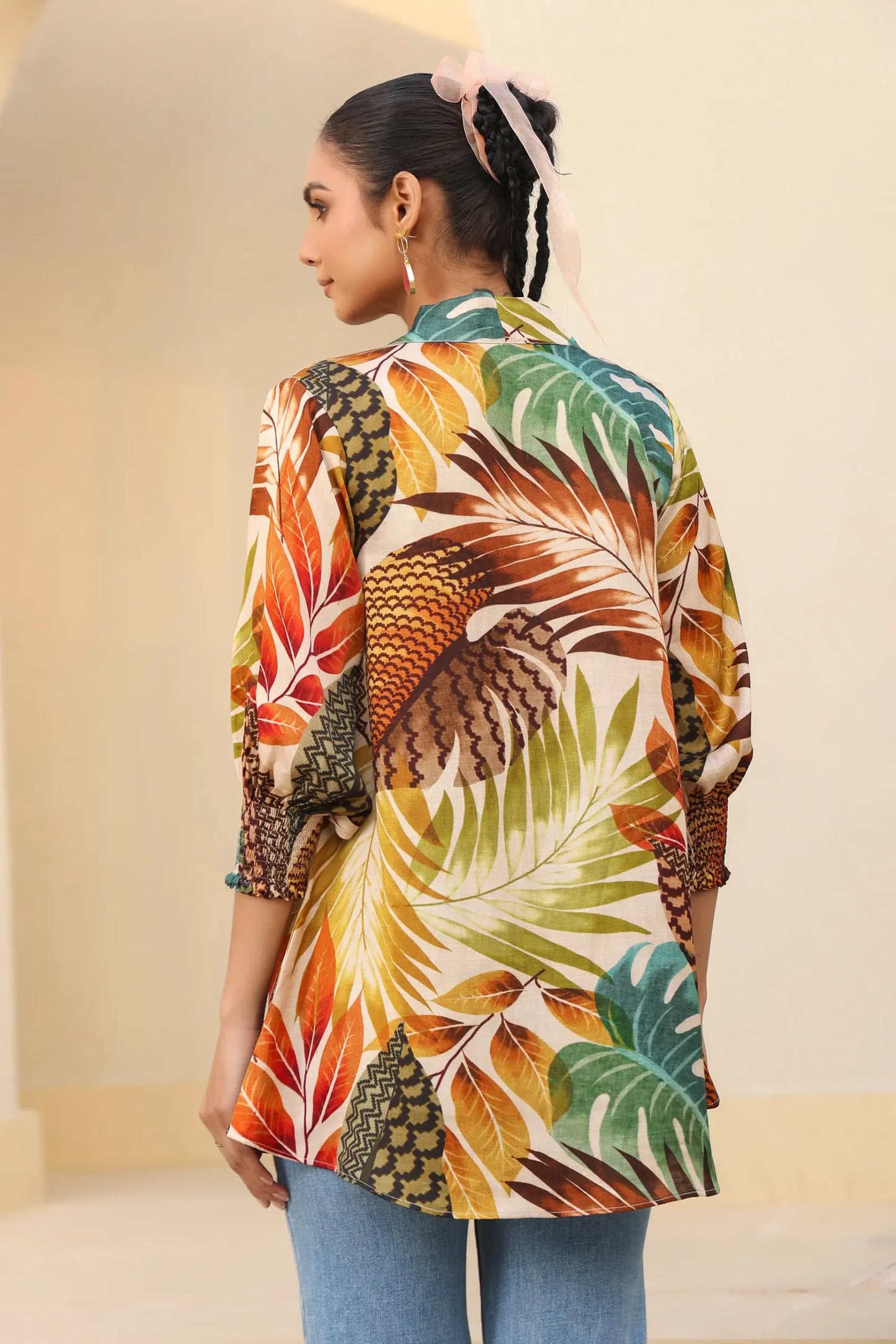 Printed Short Top