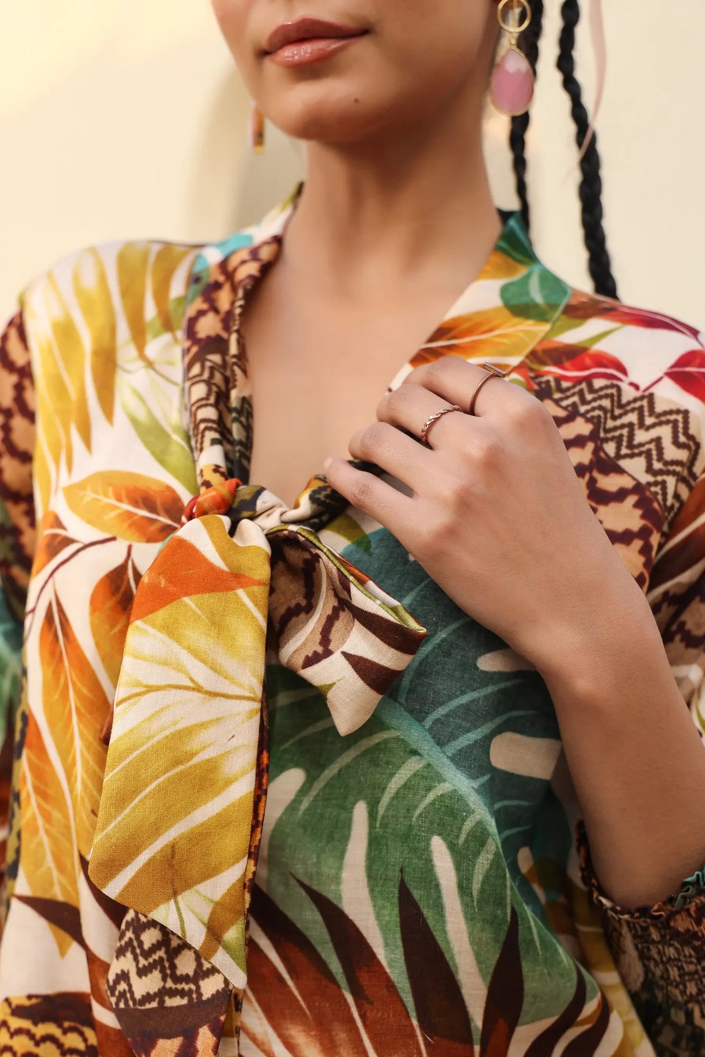 Printed Short Top