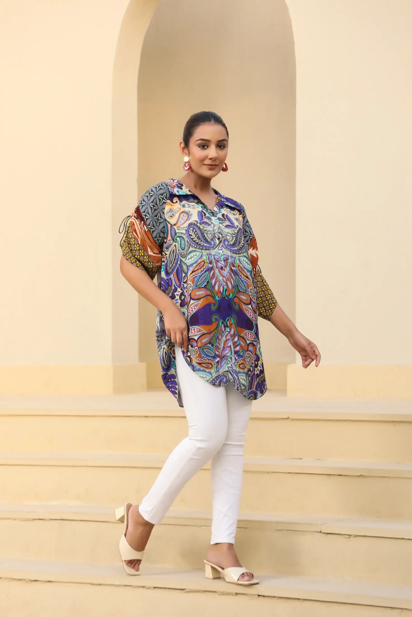 Printed Short Top