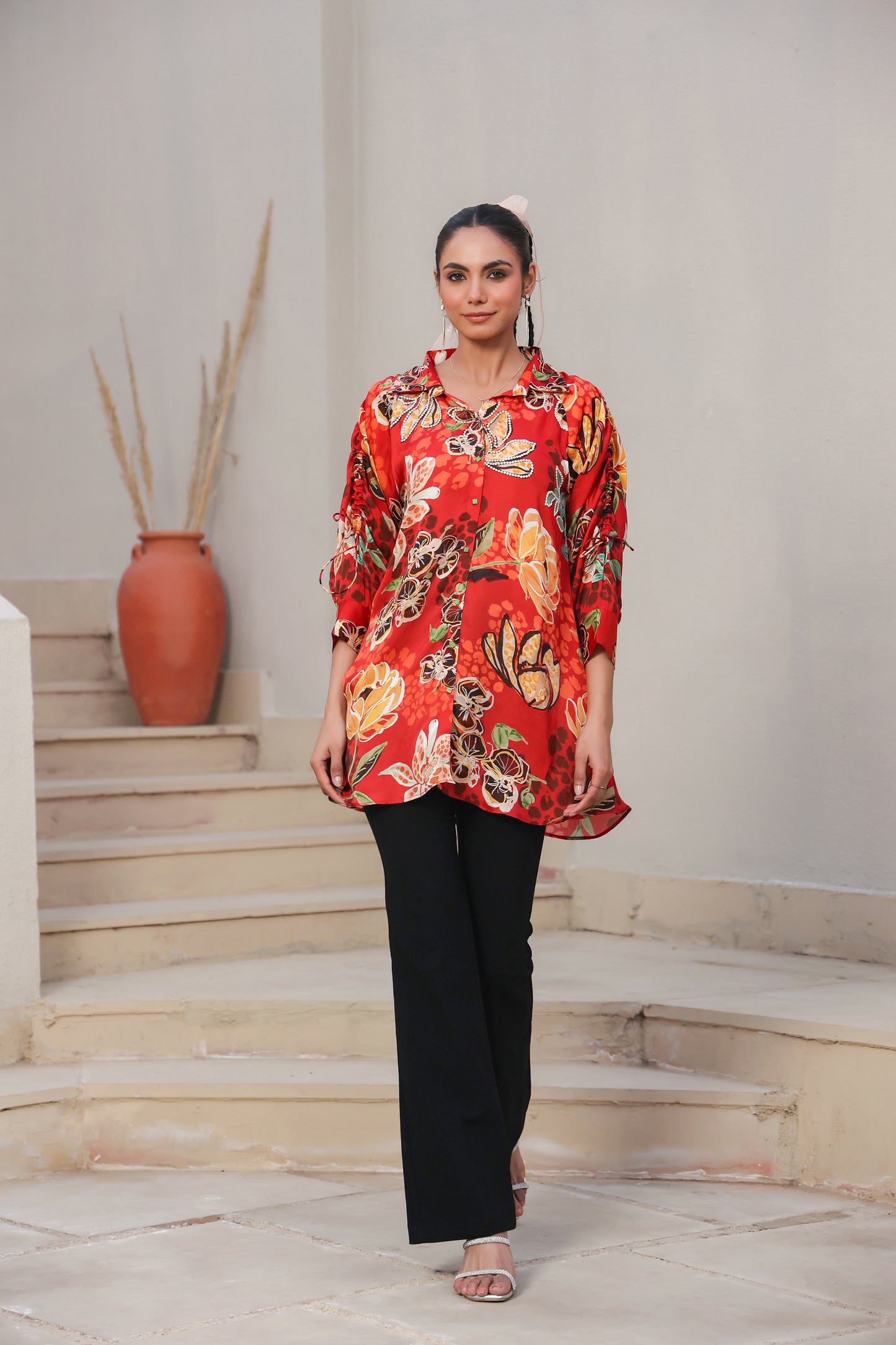 Printed Short Top