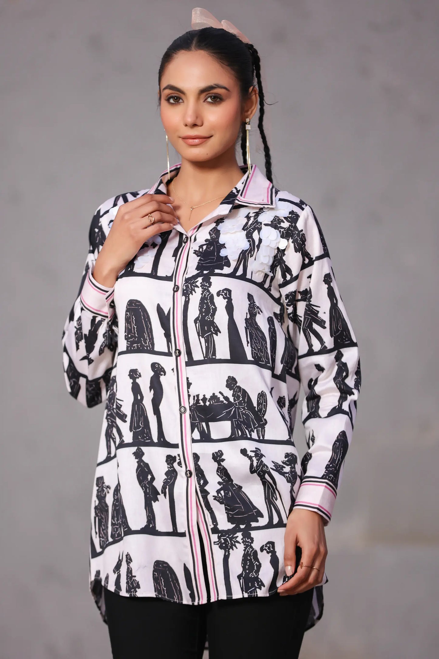 Printed Short Top