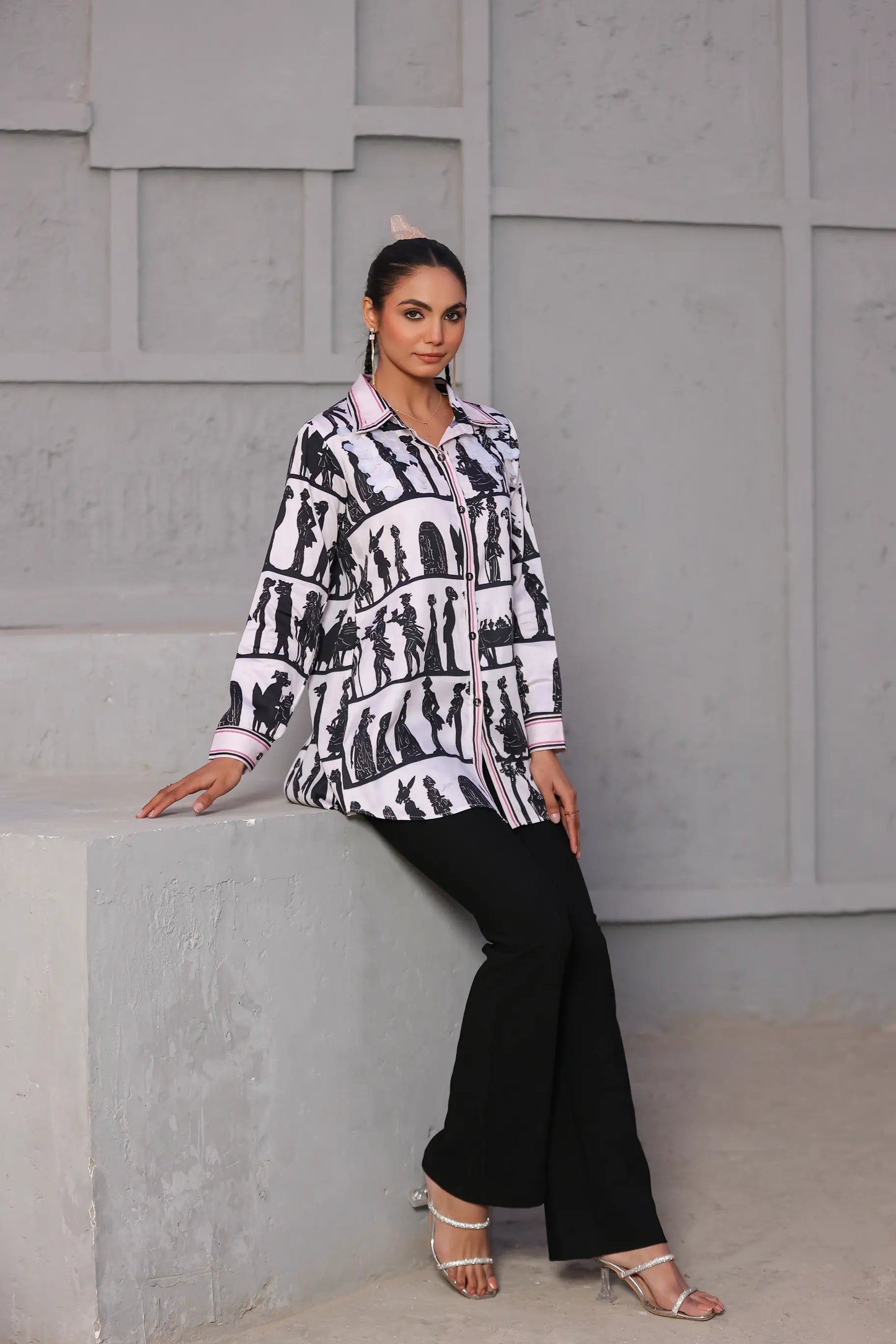 Printed Short Top
