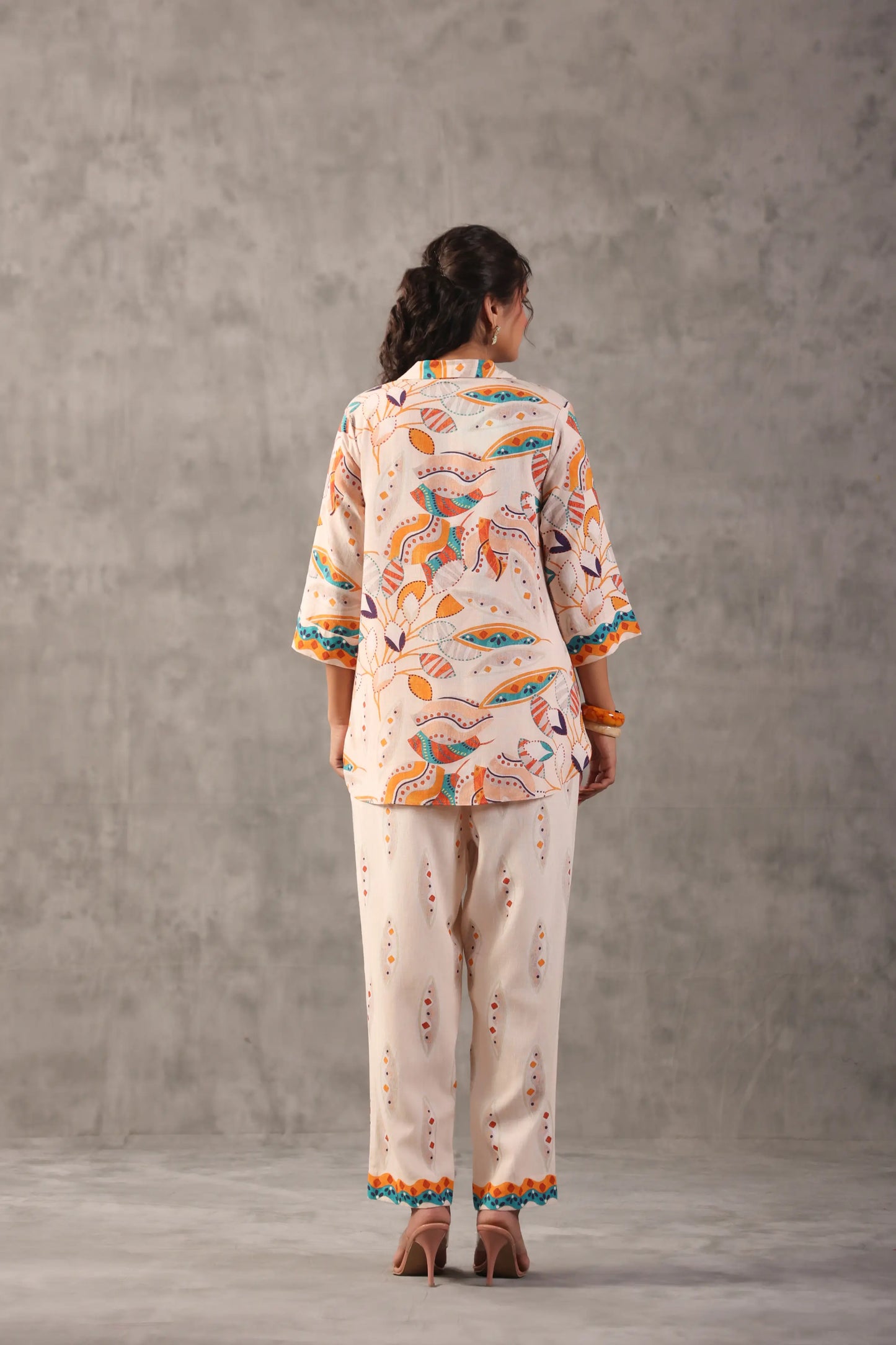 Linen Prined Co-ords