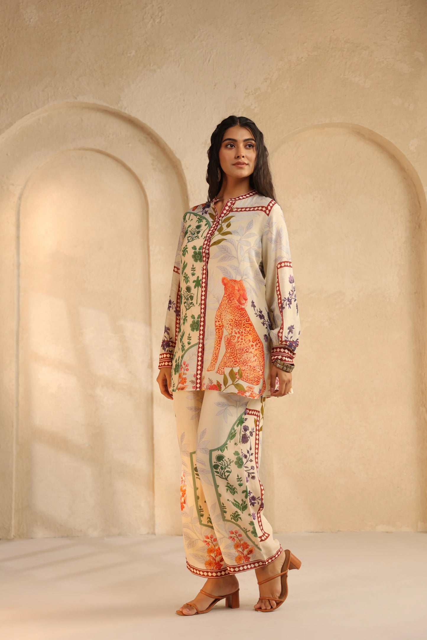 Figure Print Co-Ord Set