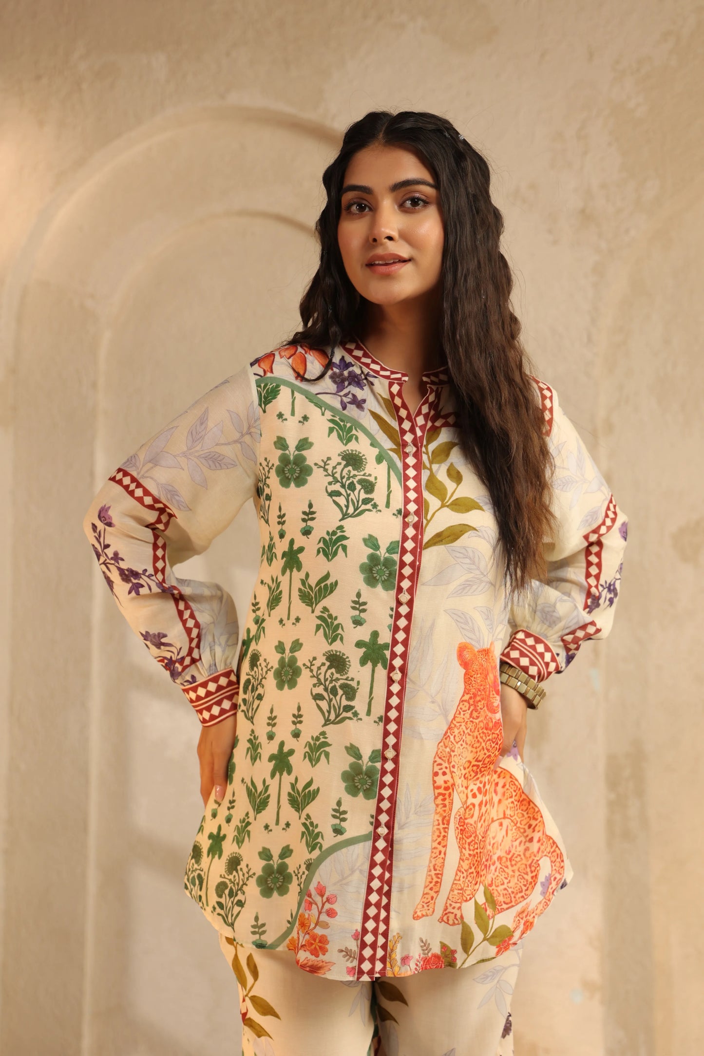 Figure Print Co-Ord Set