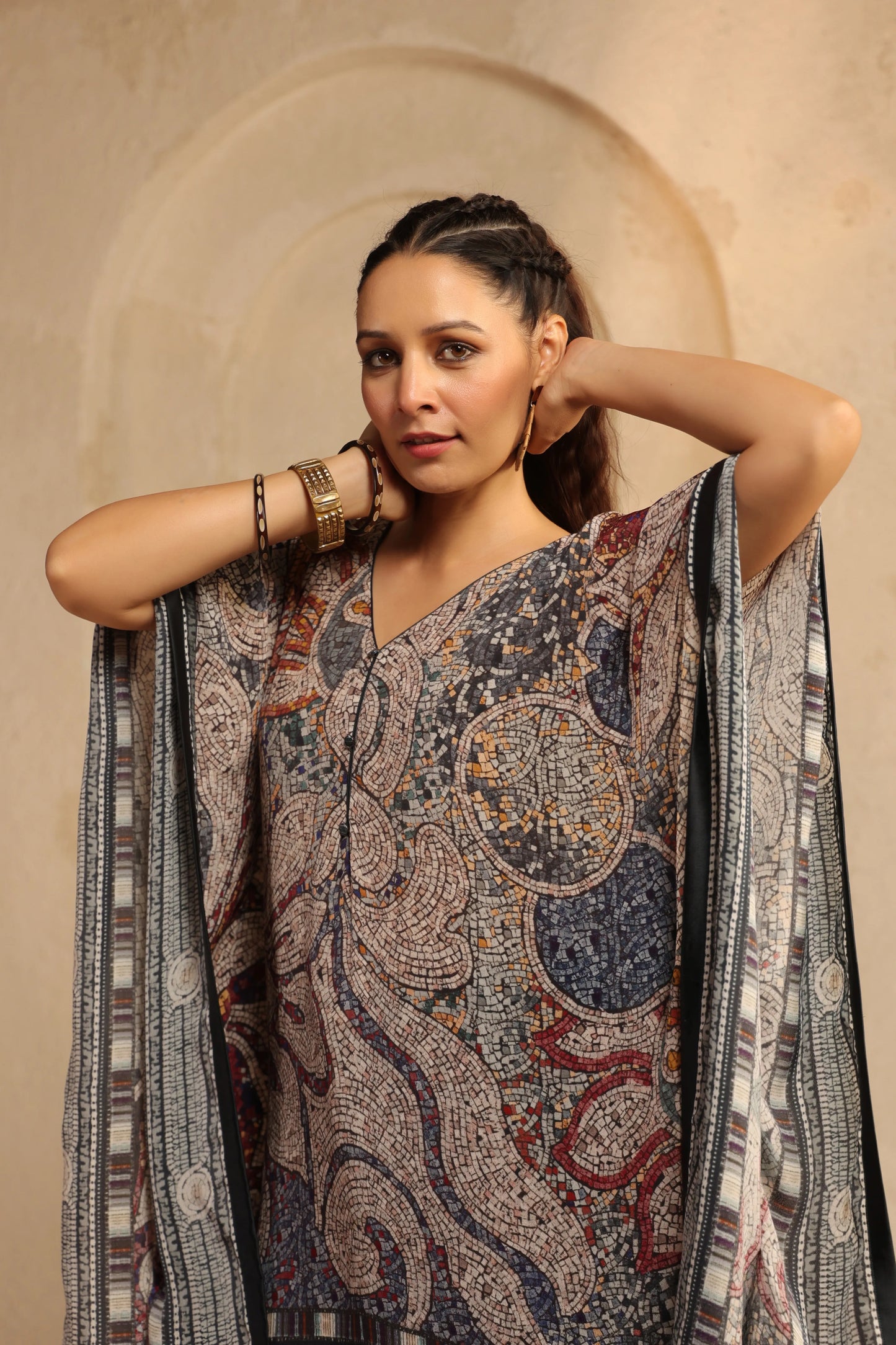 Printed Kaftan