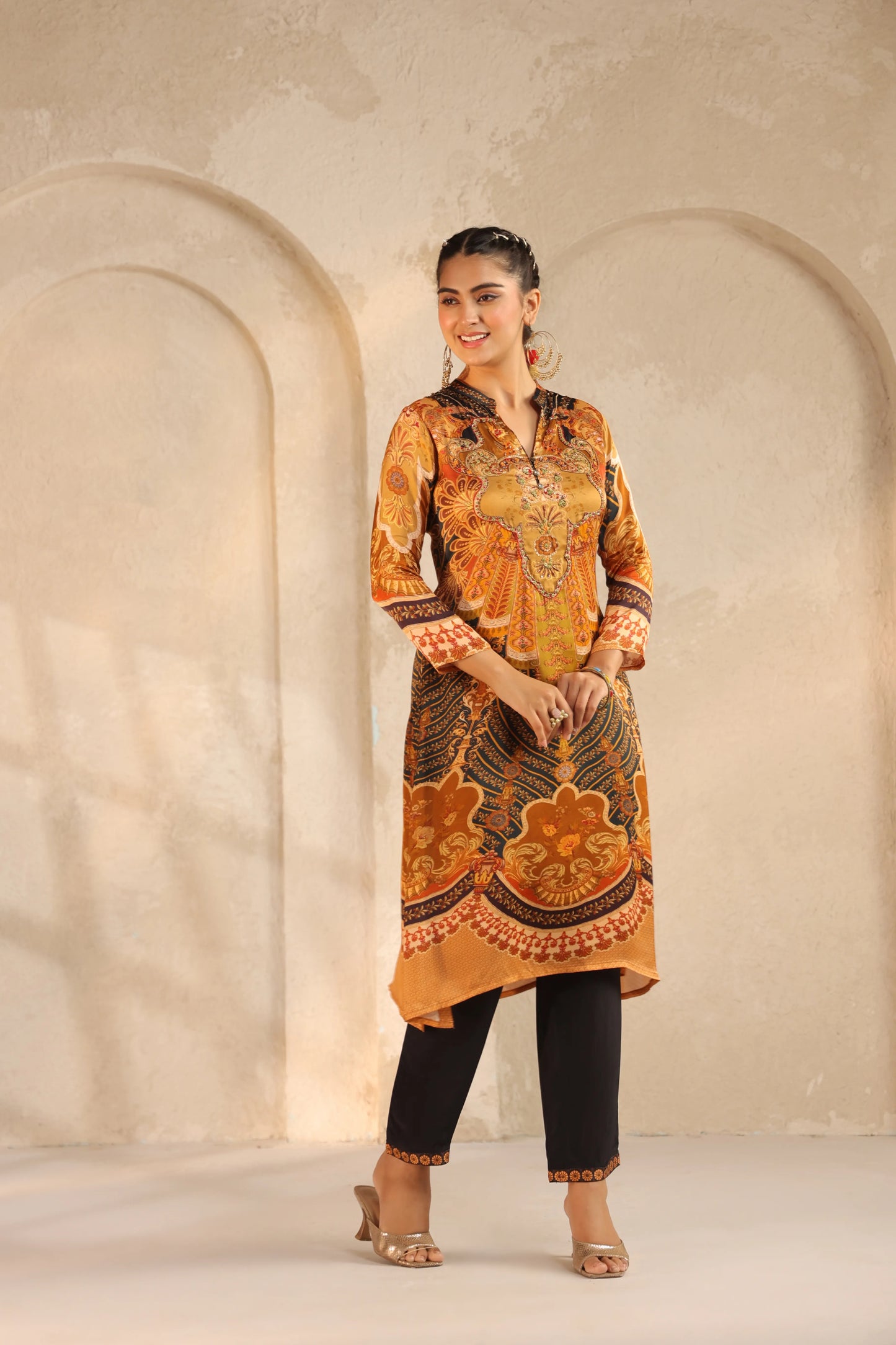 Tradional Multi Kurta