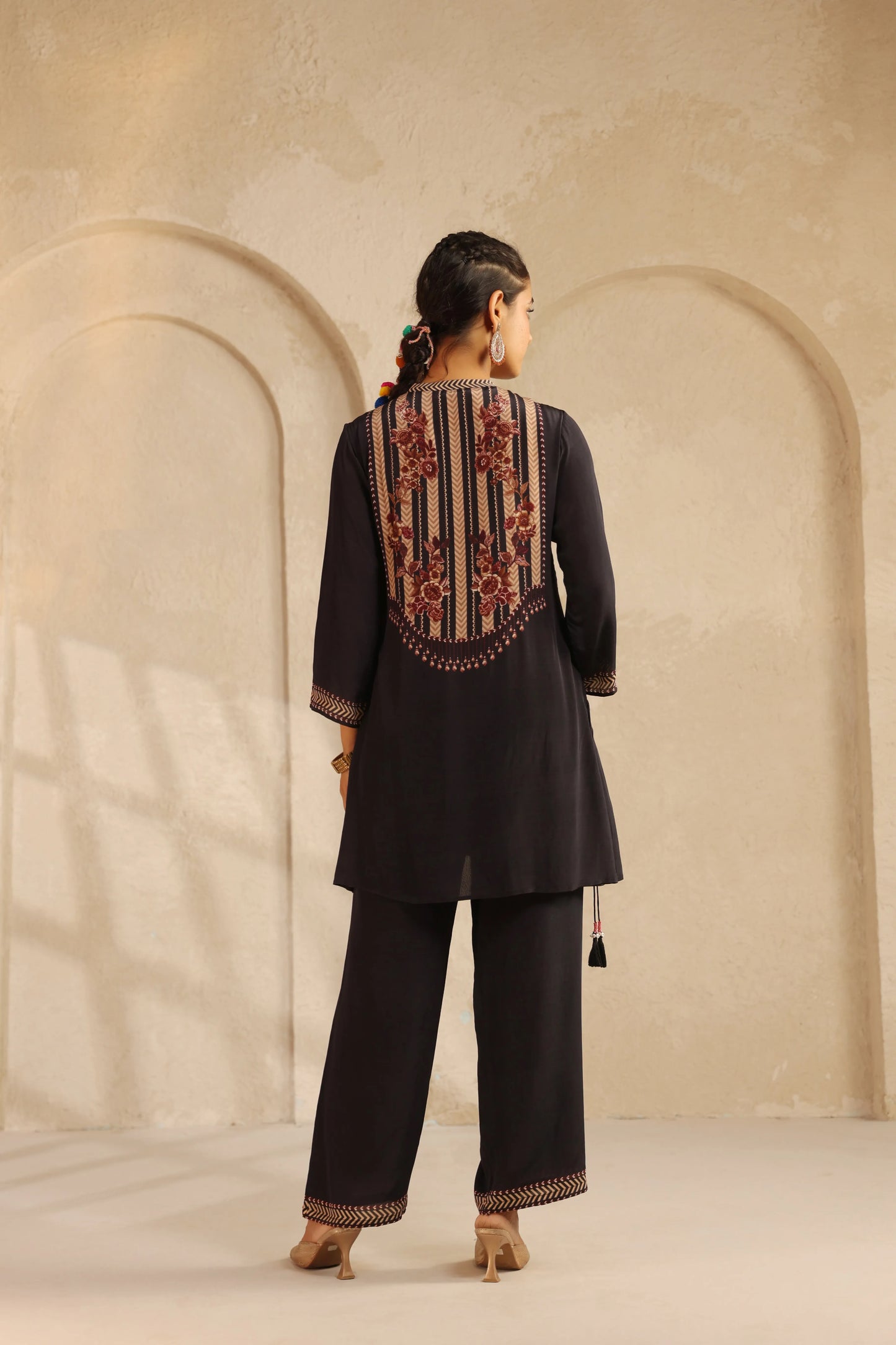 Printed Light Embellished Kurta