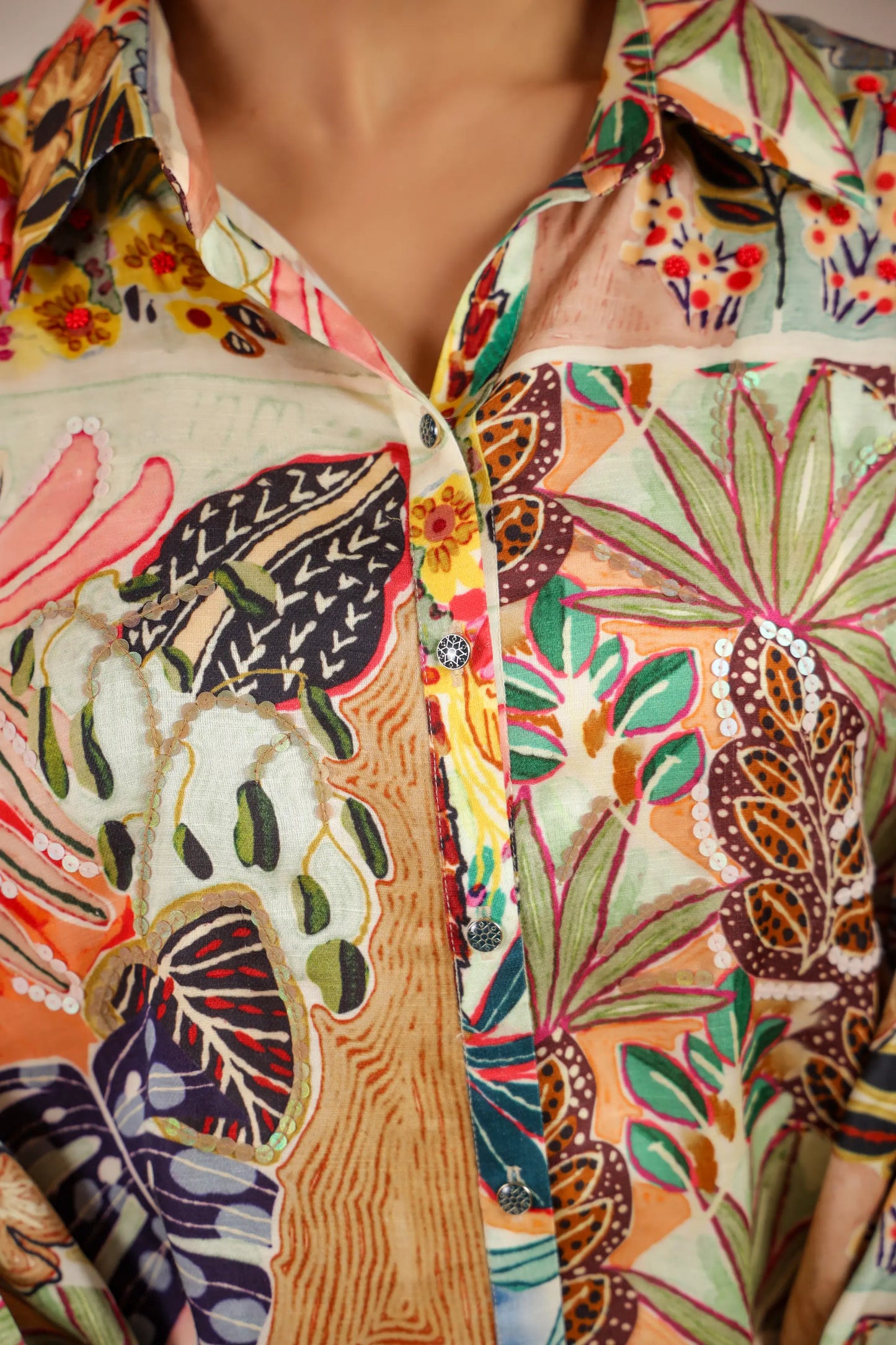 Printed Short Top