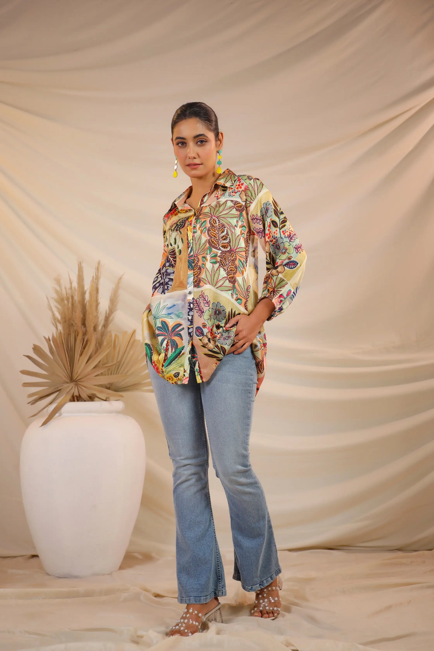 Printed Short Top