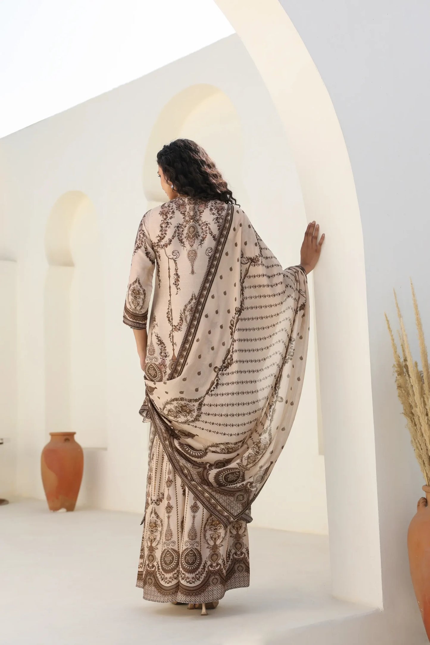 Printed Sharara Set with Dupatta