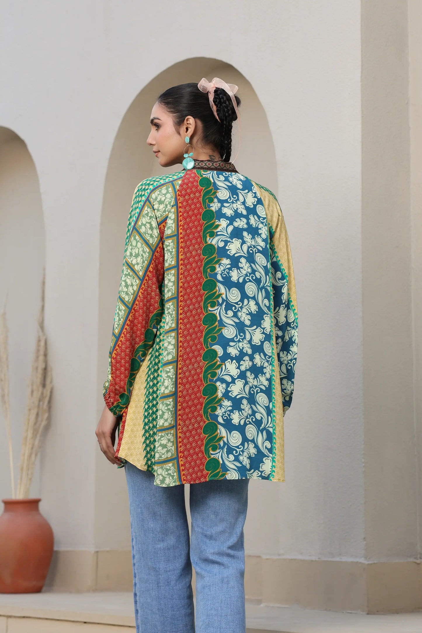 Printed Short Top