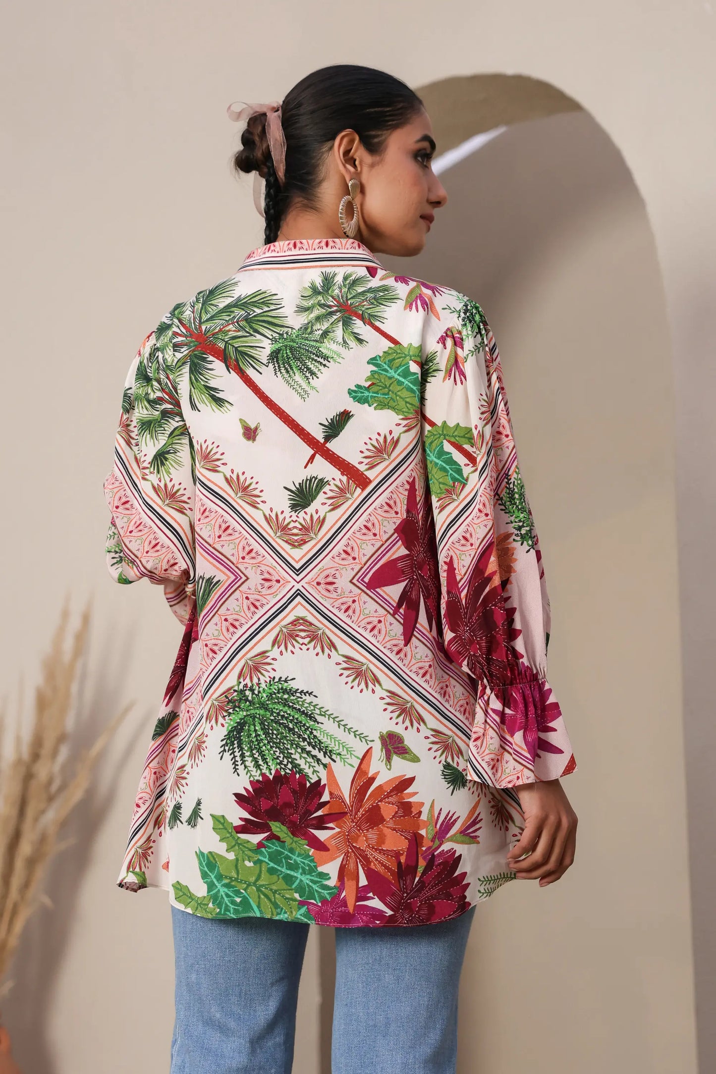 Printed Short Top