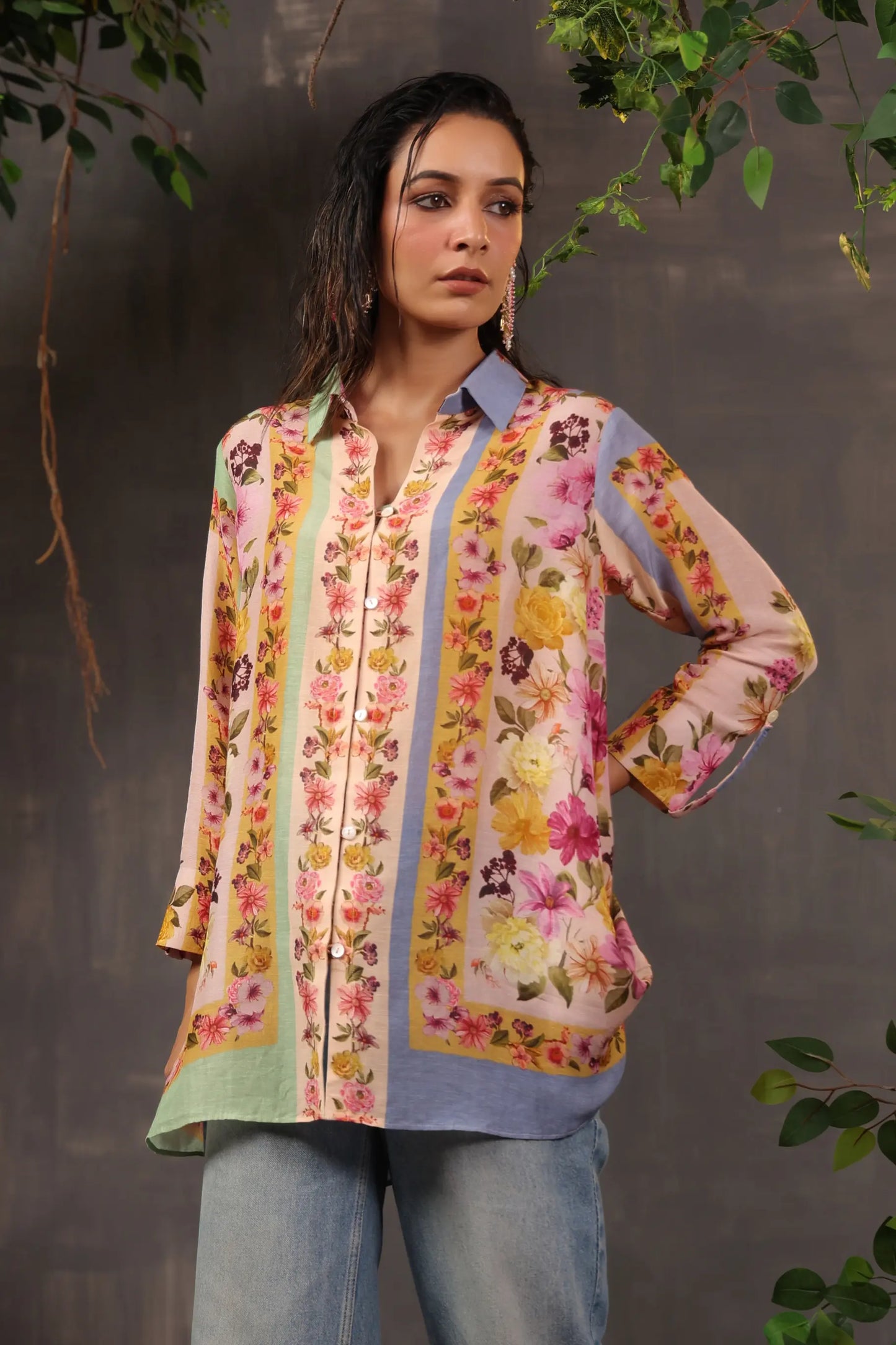 Printed Short Top