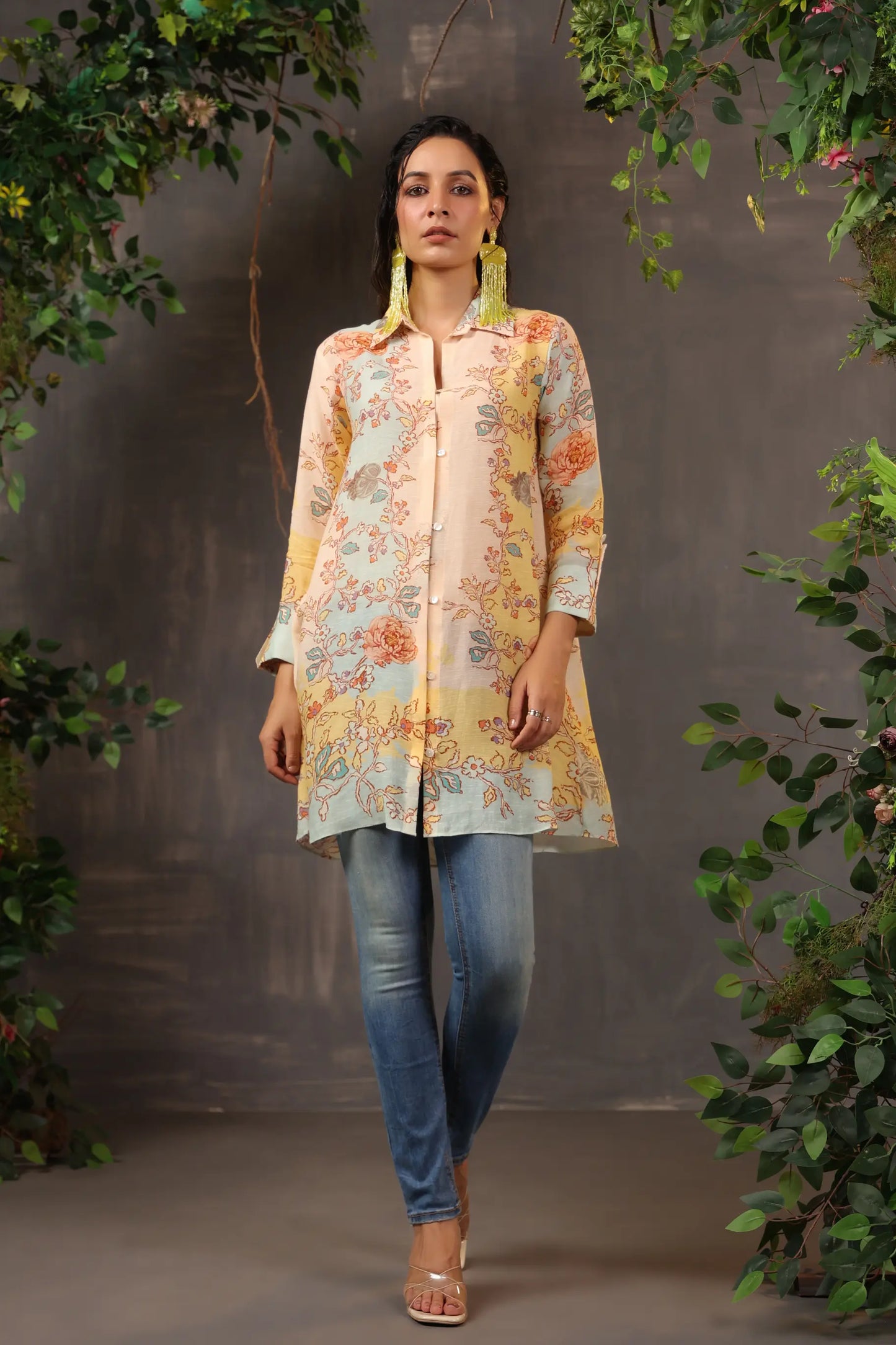 Printed Short Tops
