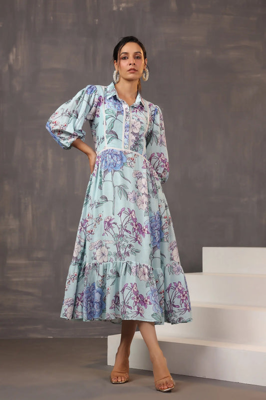 Floral Printed Dress