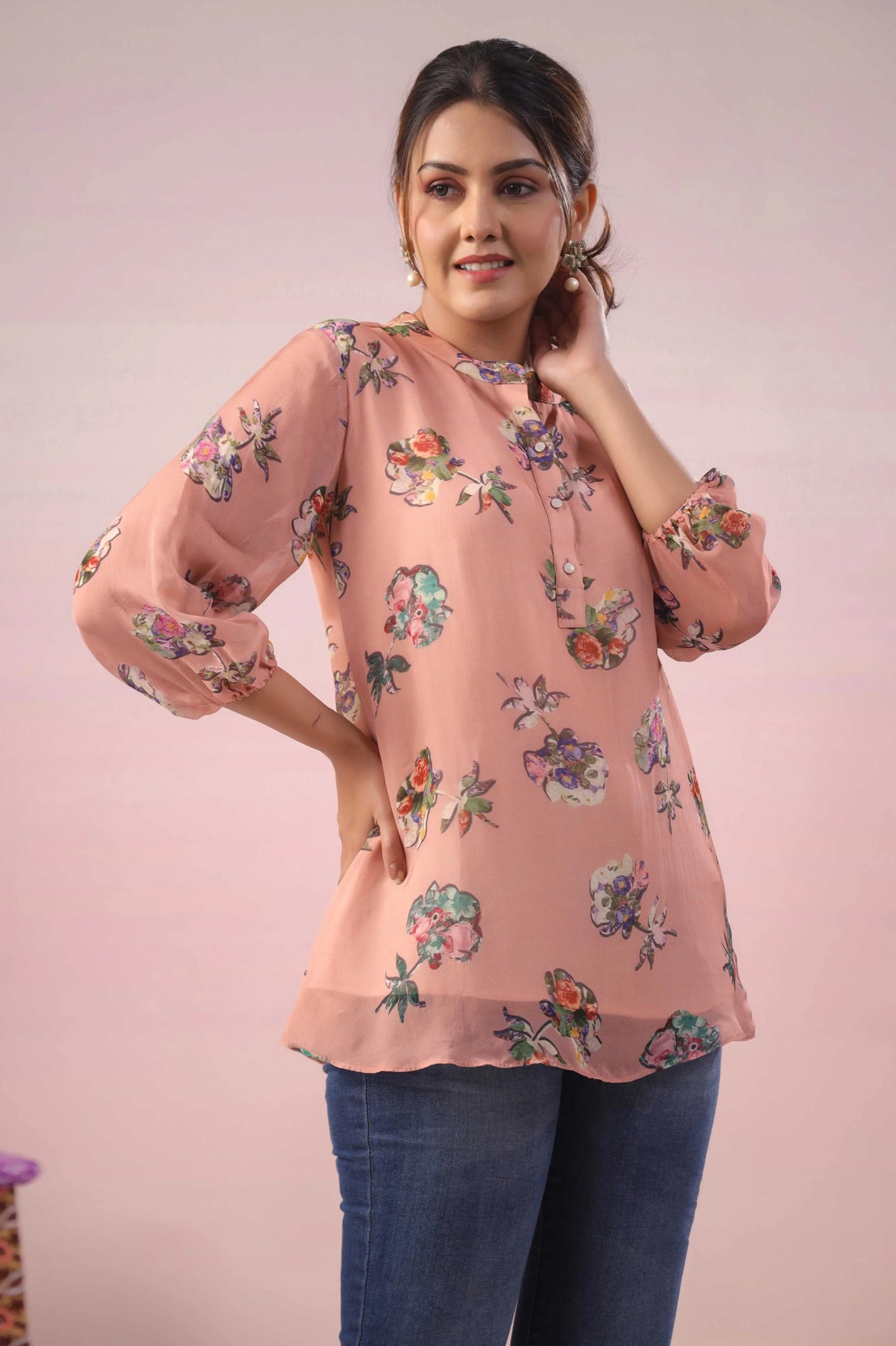 Printed Short Top