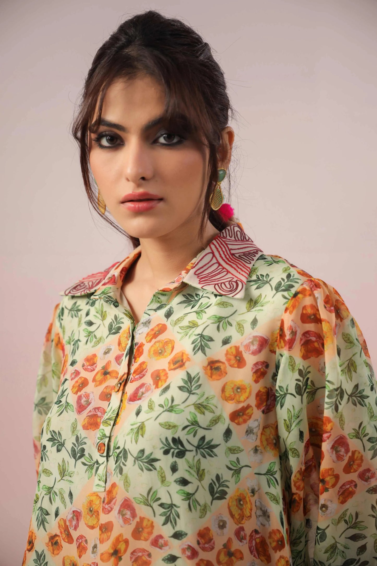 Printed Short Top