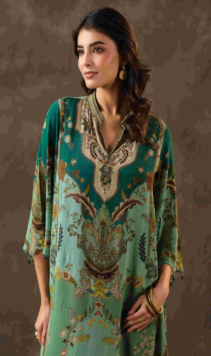 Traitional Kurti with Dhoti Pant