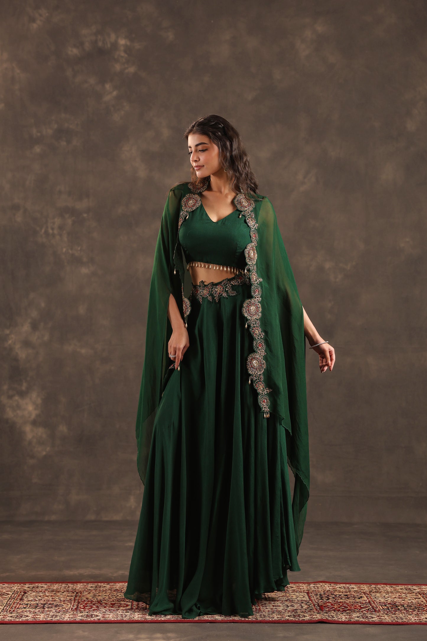 Divider Pant with Heavy Jacket Deep Green