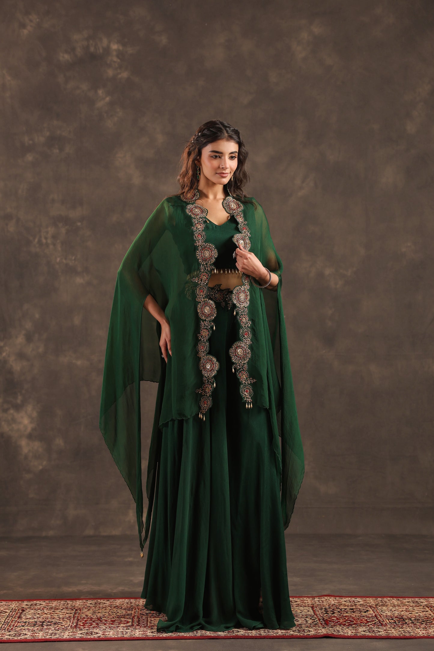 Divider Pant with Heavy Jacket Deep Green