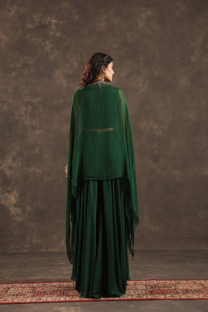 Divider Pant with Heavy Jacket Deep Green