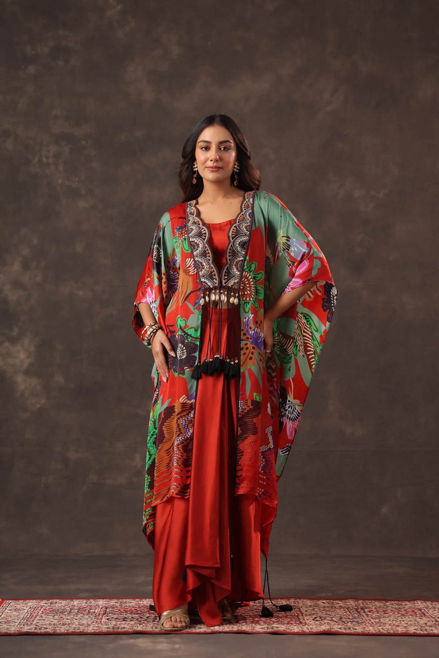 Kaftan Dress With Pant