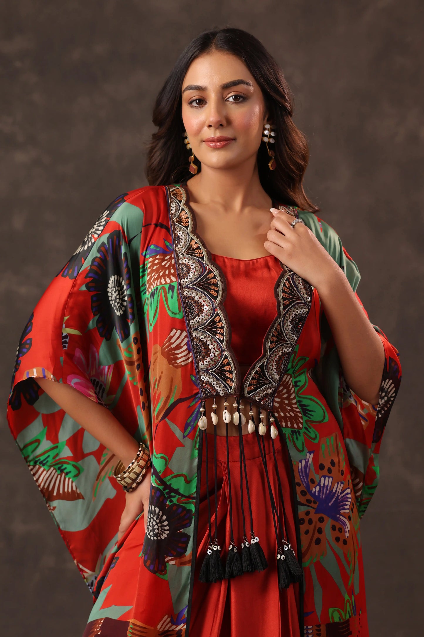Kaftan Dress With Pant
