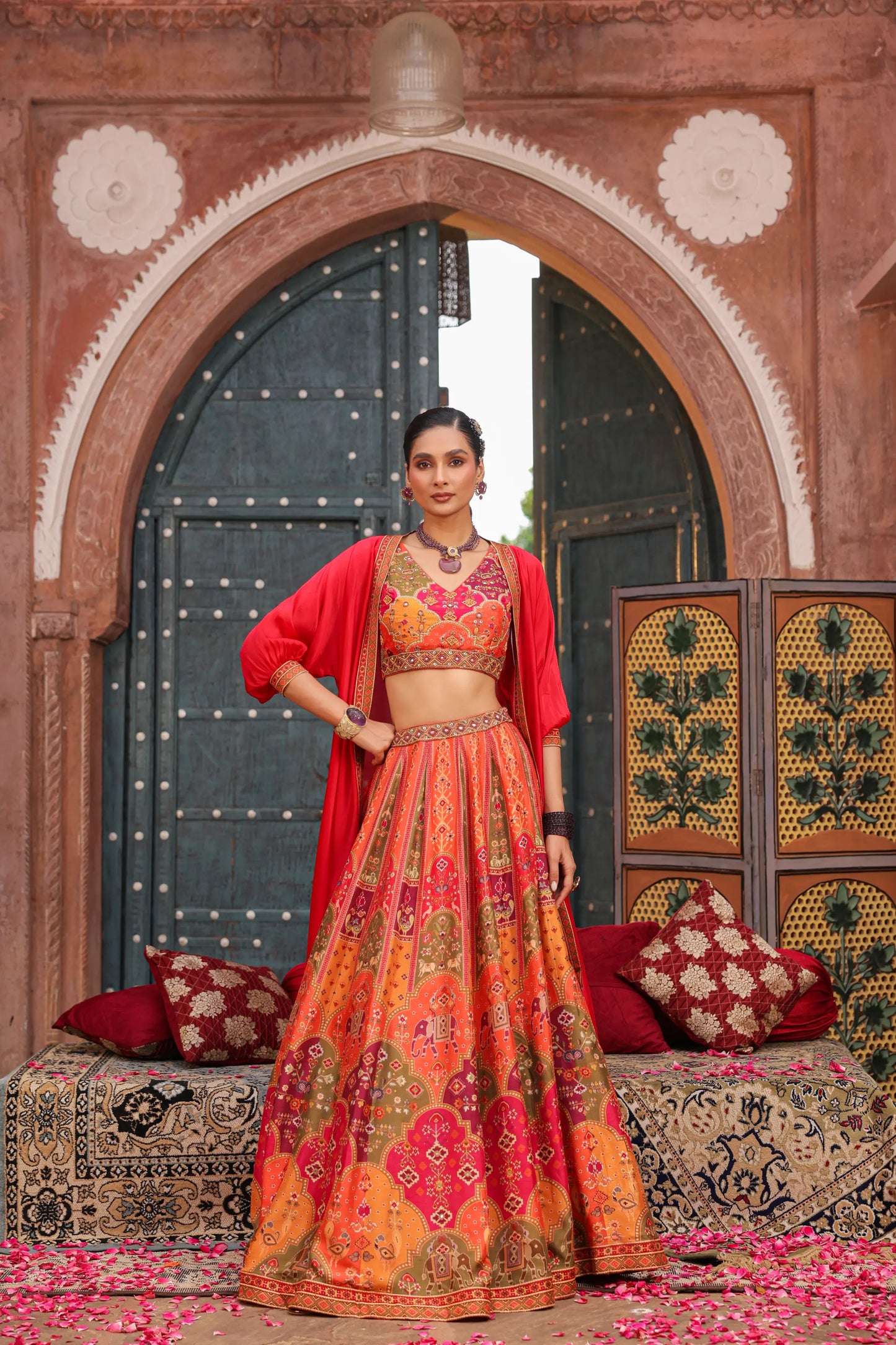 Ethnic Lehanga with Jacket
