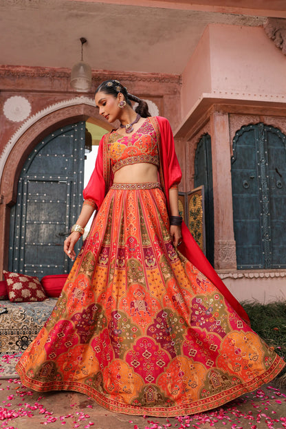Ethnic Lehanga with Jacket