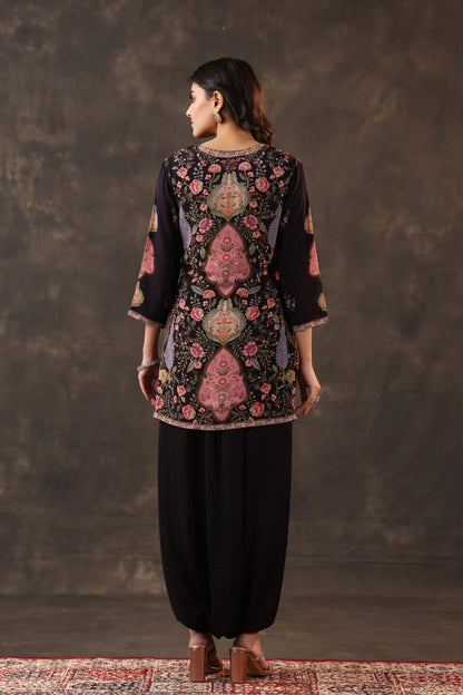 Kashmiri Top with Harem Pant