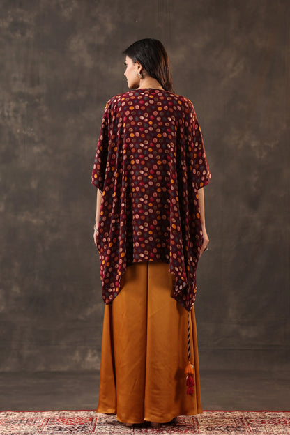 Emblished Jacket Set