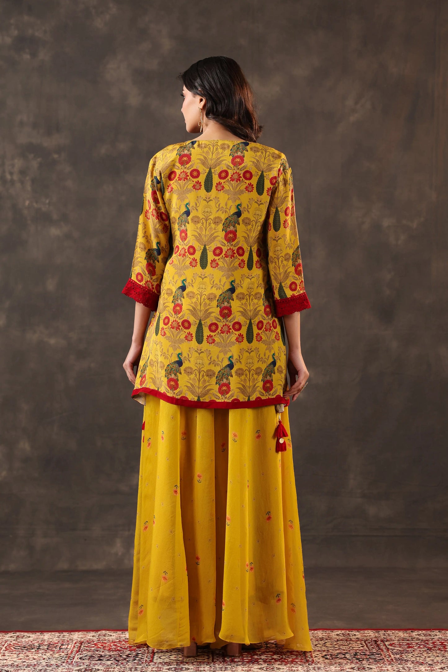 Traditional Top with Palazzo