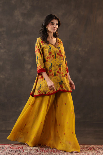 Traditional Top with Palazzo