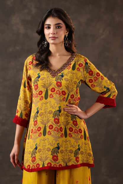 Traditional Top with Palazzo
