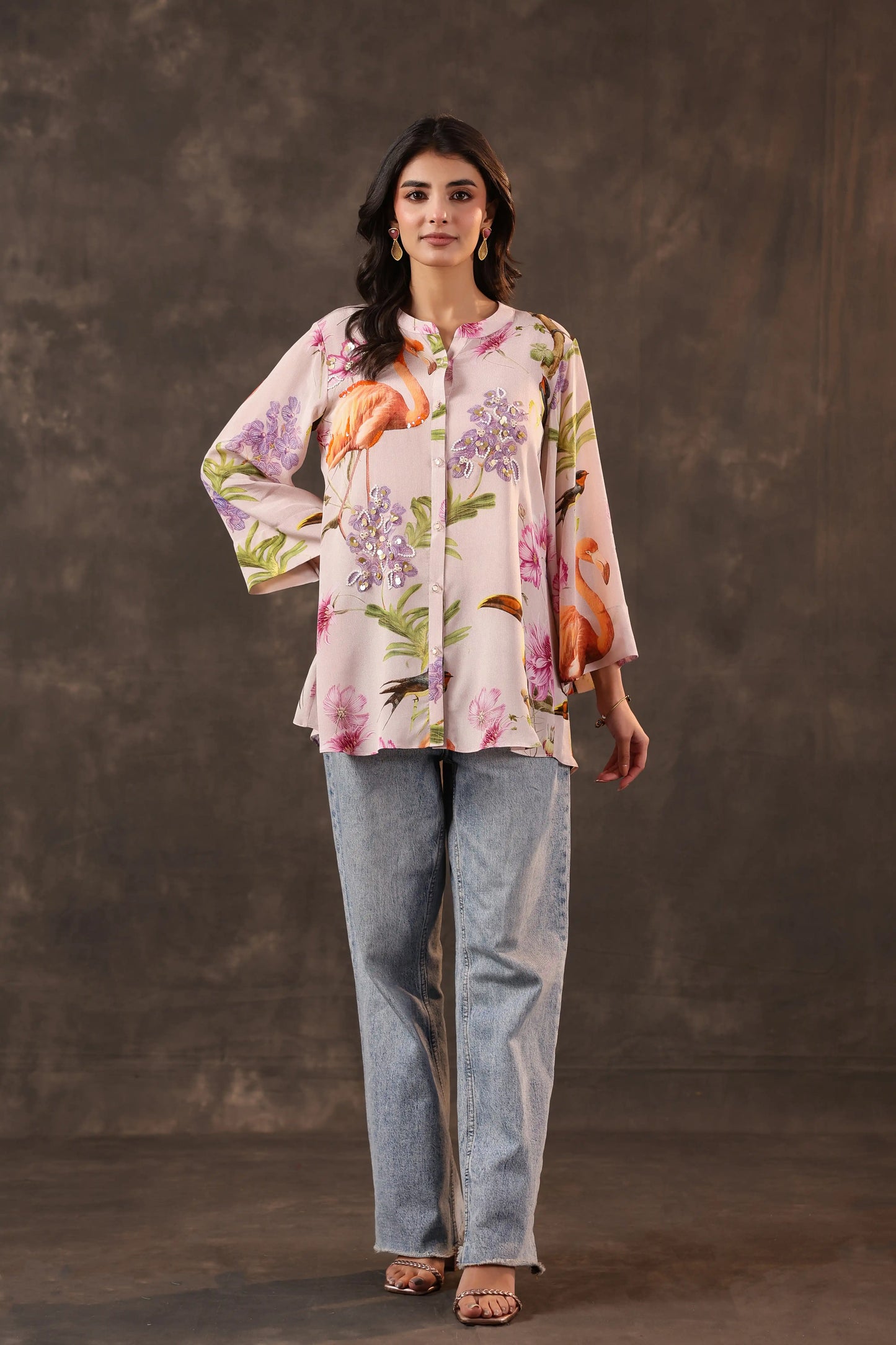Printed Short Top