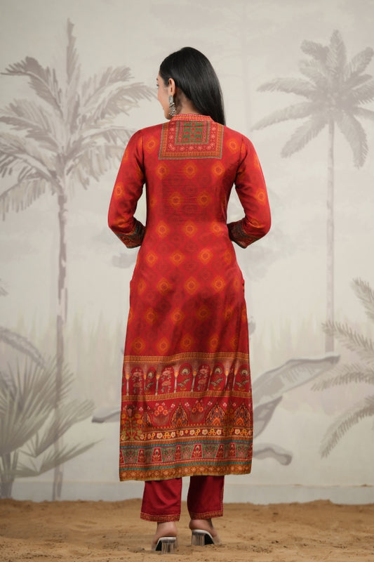 Straight Traditional Kurti