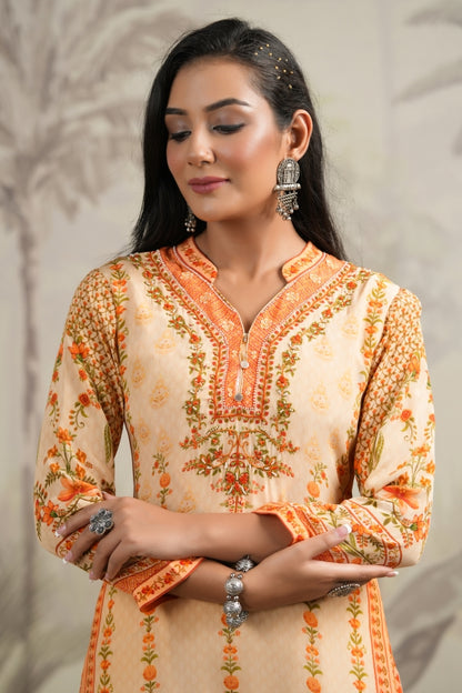 Straight Traditional Kurti