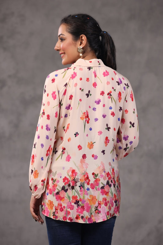 Printed Short Top